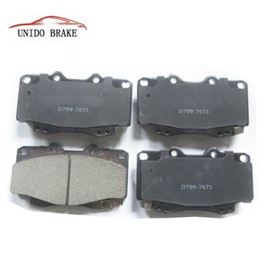 Fabricant de plaquettes de frein professionnel Système de rupture de disque de voiture Plaquettes de frein automatiques 7671-D799 04465-35140 Appliquer pour Toyota Hi-lux - Product Image 4