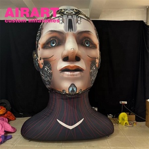 Robots faits sur commande de caractère gonflable réaliste, conception gonflable d'<span class=keywords><strong>image</strong></span> de femme à vendre - Product Image 4