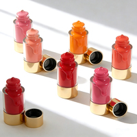 Tube en plastique vide transparent ABS de 5 ml avec compte-gouttes pour blush liquide et fond de teint liquide, couleur personnalisée du logo