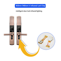 3535 LED SMD Daya Tinggi 850nm 940nm Inframerah untuk Kunci Pintu Cerdas & Pencahayaan Inframerah Bersertifikasi ROHS Chip Epistar