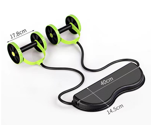 CHIFORY multifuncional Abs ejercicio Home Fitness rodillo rueda Abdominal con rodillera y bandas de resistencia - Product Image 6