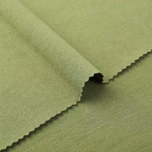 Tissu uni ChaoPai <span class=keywords><strong>100</strong></span>% coton peigné tricoté 230 GSM 180 cm de largeur double fil teint écologiquement antibactérien anti-UV - Product Image 3