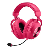 Casque de jeu sans fil Logitech G PRO X 2 LIGHTSPEED avec haut-parleur en graphène de 50 mm, son surround DTS X 2.0 7.1, batterie de 50 h pour PC PS5