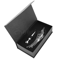 Verseur Aérateur Premium et Verseur Woodpecker, Bec Verseur Anti-Goutte, Verseur de Bouteille de Vin, Aérateur de Vin Rouge en Plastique, Carafe