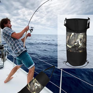 <span class=keywords><strong>Sac</strong></span> à déchets portable en tissu Oxford imperméable pour l'extérieur, <span class=keywords><strong>sac</strong></span> de rangement pour déchets, grand panier à déchets en maille suspendu pour bateau, kayak, camping - Product Image 2