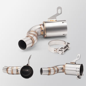 Nuevo Sistema de Escape para Motocicleta <span class=keywords><strong>DUKE</strong></span> 125 250 <span class=keywords><strong>390</strong></span> Adventure RC390 2020-<span class=keywords><strong>2023</strong></span>, Silenciador Modificado con Tubo de Enlace Frontal Intermedio de 51 mm - Product Image 4