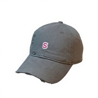 Casquette de baseball personnalisée avec logo, broderie directe d'usine, visière large, lettres pour femmes