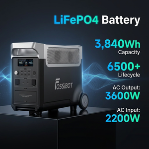 Fuente de Alimentación Ininterrumpida Fossibot F3600Pro 220V-240V 3600W 3,840Wh, Batería de Almacenamiento de Energía, Estaciones de Energía Portátiles de Larga Duración - Product Image 4