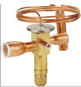 Refrigerator thermal expansion valve with valve core