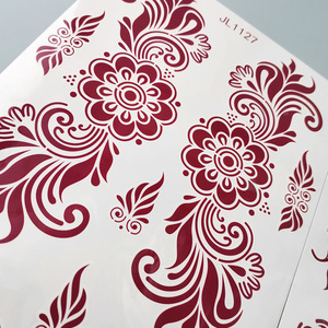 Tatuajes Temporales de Henna en Polvo Blanco y Marrón para Manos, Brazos y Cuerpo, Adhesivos Decorativos Étnicos a Prueba de Agua, Venta al Por Mayor - Product Image 5