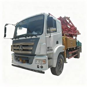 Camion pompe à béton monté sur camion 4x2 de 37 m, marque chinoise la plus vendue, d'occasion, à vendre - Product Image 1