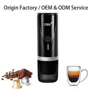 Cafetière portable à piles avec contrôle de <span class=keywords><strong>la</strong></span> température, paramètres programmables pour le camping, le camping-car, <span class=keywords><strong>la</strong></span> voiture, l'utilisation en extérieur - Contrôlée par application - Product Image 1