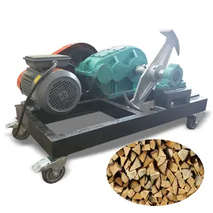 New product log splitter electric of factory sold 4kw motor with reducerw fire wood chipper