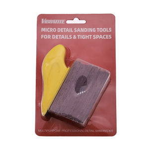 Kit de 71 Piezas de Papel de Lija Morado con Bloque de Lijado Manual, Hojas de Papel Abrasivo Rectangulares para Pulir Madera, Metal <span class=keywords><strong>y</strong></span> Automóviles - Product Image 1