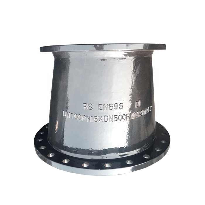 BS EN598 PN16 Ductile Cast Iron Di All Flanged Eccentric Reducer Pipe Fitting