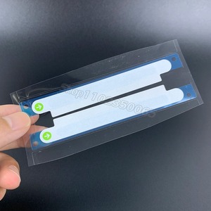 สติกเกอร์ซีล OEM แท้ 100 ชิ้น สำหรับกล่องโทรศัพท์ รุ่น 17Pro Max 17 16 15 Air <span class=keywords><strong>Airpods</strong></span> 4 <span class=keywords><strong>Pro</strong></span> 3  ซีลภายนอกบรรจุภัณฑ์ - Product Image 3
