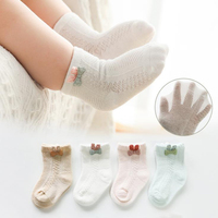 Chaussettes minces d'été pour enfants Lovely Cartoon Design Chaussettes respirantes pour bébé en vente