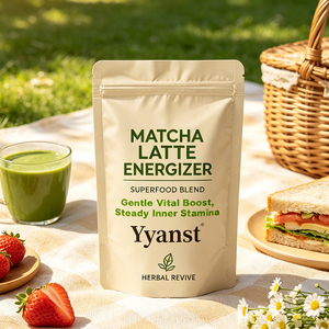 กาแฟมาคาสมูท นิวเทรียนท์ อาหารเสริมสำหรับผู้ใหญ่ ช่วยเพิ่มพลังงาน ซูเปอร์ฟู้ด สมุนไพรผสม บรรจุในซองสีเบจ เหมาะสำหรับใช้ที่บ้านและพกพา - Product Image 5