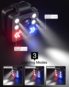 กล้องจิ๋ว1080P พร้อมไฟฉาย LED, IP65ไฟ LED กล้องวิดีโอมองเห็นตอนกลางคืนกันน้ำแบตเตอรี่บันทึกได้ยาวนาน - Product Image 2