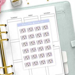 Planificación personalizada impresión en color diario álbum de recortes icono funcional planificador diario - Product Image 4