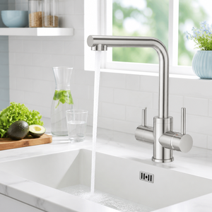 Grifo <span class=keywords><strong>de</strong></span> <span class=keywords><strong>Cocina</strong></span> <span class=keywords><strong>de</strong></span> 3 Vías con Filtro <span class=keywords><strong>de</strong></span> <span class=keywords><strong>Agua</strong></span>, Acero Inoxidable 304 Sin Plomo <span class=keywords><strong>para</strong></span> <span class=keywords><strong>Agua</strong></span> Potable, Grifo con Filtro <span class=keywords><strong>de</strong></span> Ósmosis Inversa - Product Image 4