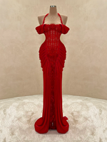 Nouvelle robe de soirée longue sexy pour femmes, tenue de soirée de créateur, style célébrité