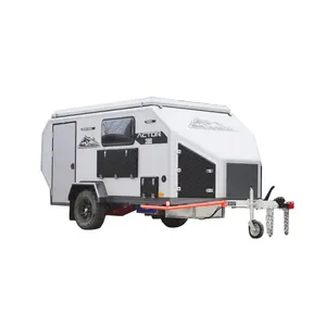 Mini camping-car remorque de luxe caravane de luxe rv camper remorques de voyage de luxe remorque d'expédition