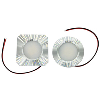 Mini plafonnier LED de différents diamètres, luminaire d'intérieur idéal pour un bateau, un Yacht ou une Marine, 12/24/30V