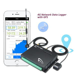 เกจวัดความดันดิจิตอลพร้อมเครื่องบันทึกข้อมูล 4G ระบบเตือนภัยไร้สาย ระบบรักษาความปลอดภัยภายในบ้าน เครื่องบันทึกข้อมูลอุณหภูมิหลายช่องทาง - Product Image 2