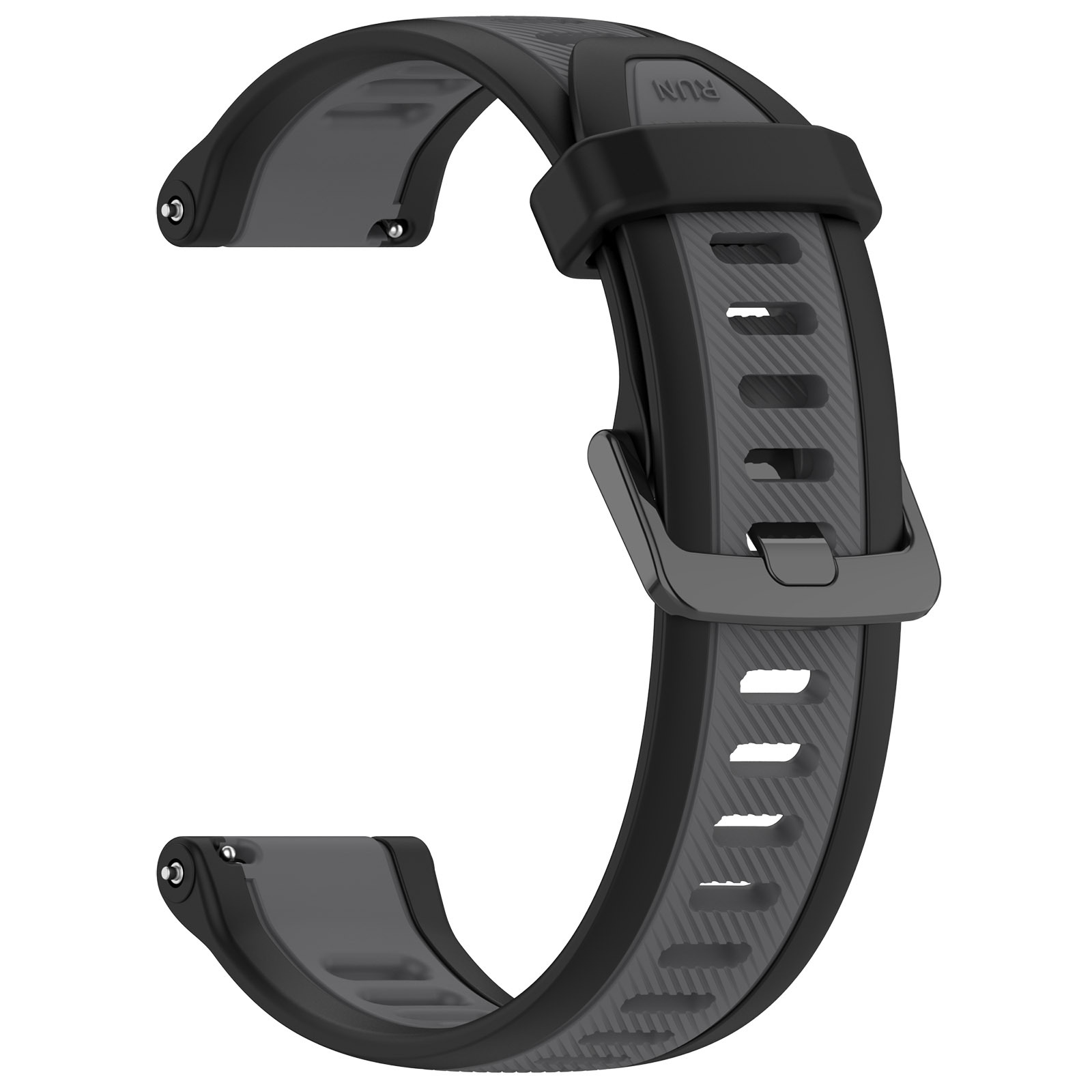 5 Bord noir + Gris foncé