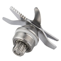 Ideamay Électrique 420J 28mm S.S. Mélangeur de jus de fruits spécial avec remplacement de 6 lames pour usage domestique