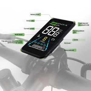 Écran LCD YL-81F en gros pour batterie <span class=keywords><strong>de</strong></span> vélo électrique 24V 36V 48V 52V, accessoire <span class=keywords><strong>de</strong></span> compteur pour pièces <span class=keywords><strong>de</strong></span> vélo électrique - Product Image 3