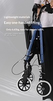 Alat Bantu Jalan Pengxing yang Dapat Disesuaikan Tingginya untuk Lansia Hemiplegia, Alat Bantu Jalan Dewasa untuk Rehabilitasi Stroke Hemiplegia