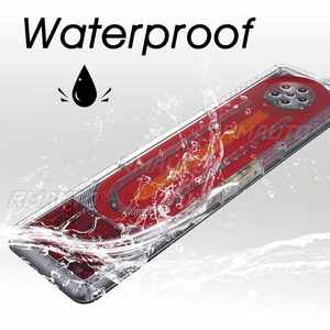 2 Luces Traseras LED Dinámicas de 24V para Coche, Camión, Furgoneta, Autobús, Remolque, Camper, Caravana, 46cm, con Intermitentes, Freno y Luz de Reversa - Product Image 5