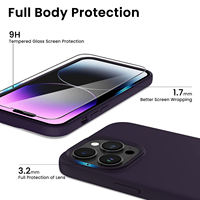 Etuis de téléphone à charge sans fil antichoc en silicone souple et magnétique pour iPhone 11 12 13 14 15 16 mini Pro max plus
