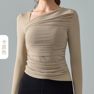 Mới Nhất Thiết Kế Tops Đối Với Phụ Nữ Yoga Thể Thao Ngoài Trời Trang Phục Hàng Ngày Độn Lưới Thoáng Khí Sexy Sang Trọng Không Thường Xuyên Thiết Kế Của Phụ Nữ Tops - Product Image 2