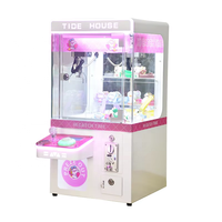 Kit de machine à griffes miniatures personnalisée en métal pour la vente en gros de machines à poupées, thème Banana Land Animation