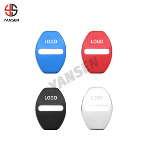 Cubierta de bloqueo de puerta de coche, accesorios para <span class=keywords><strong>Volkswagen</strong></span> Jetta Passat CC <span class=keywords><strong>ID3</strong></span> ID4 ID5 Golf 7 <span class=keywords><strong>Polo</strong></span> - Product Image 1