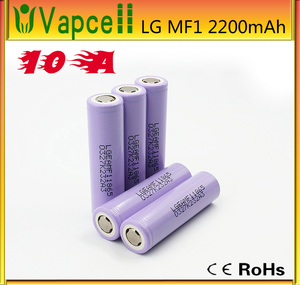 Batterie lithium-ion authentique 3,7 V MF1 2200 mAh 10 A 18650 certifiée CE, garantie 12 mois, 800 cycles, fauteuils roulants électriques - Product Image 2