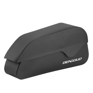 Yueli Bicycle <b>Top</b> Tube Bag Magnetic <b>Flip</b> <b>Top</b> Waterproof 3D Design For Road Mountain Bikes - Product Image 5