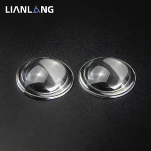 Lianlong PMMA Plásticos Ópticos Plano-convexos Lente Focando Lentes De Iluminação LED Lente Convexa Plano Led