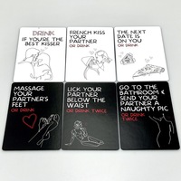 Produit SM pour adultes : Jeu de poker 'Désir Ivre', ensemble de jeux de boisson pour soirées amusantes, comprenant des cartes d'amour et des jouets sexuels