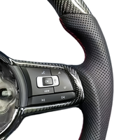 Accessoires de voiture en gros, volant en fibre de carbone pour Volkswagen Golf 6 7 5 8 MK5 GTI Polo Tiguan Touareg Passat CC Scirocco