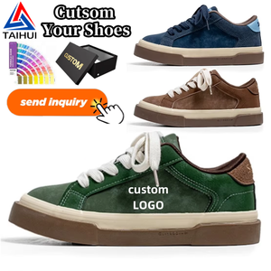 Кроссовки мужские парусиновые с логотипом - Product Image 1