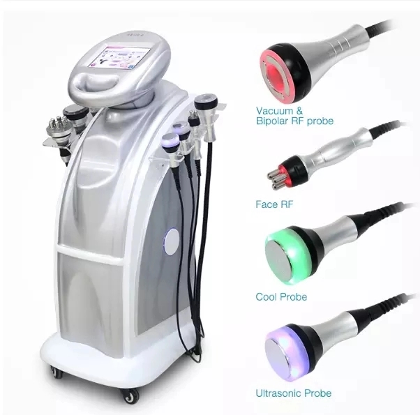 Dispositivo de belleza adelgazante rf de cavitación 7 en 1/máquina de cavitación ultrasónica de 80K