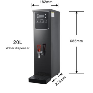 Hejiang Commercial Stainless Steel Electric <strong>Water</strong> <strong>Boiler</strong> 20L Hot <strong>Water</strong> Dispenser Quantitative Output 2500W <strong>for</strong> Coffee <strong>Tea</strong> Shops - Product Image 2