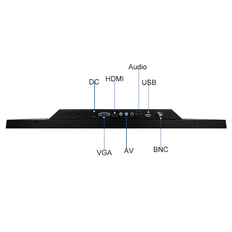 21.5 Inch 1920*1080 Industrial Screen VGA AV BNC Metal Case TFT Display Open Frame Embedded OEM ODM Industrial LCD Monitor