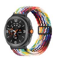 Correa de Reloj Elástica de Tejido Suave para Samsung Galaxy Watch 8/8 Classic, Correa de Reloj de Nailon para Reloj Inteligente, 44 mm, 40 mm