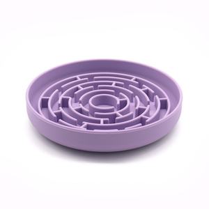<b>Dog</b> Pet Bowl Feeder Silicone Suction <b>Dog</b> Bowl Silicone <b>Dog</b> Bowl Lick Mat Slow Feeder Anxiety Relief Licking Pad - Product Image 4