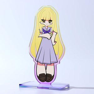 Custom Cartoon Anime Stained Glass Acrylic Standee - Personalized Character Desktop Decoration - Product Image 5
